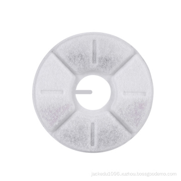 Pet water dispenser round filter chip
